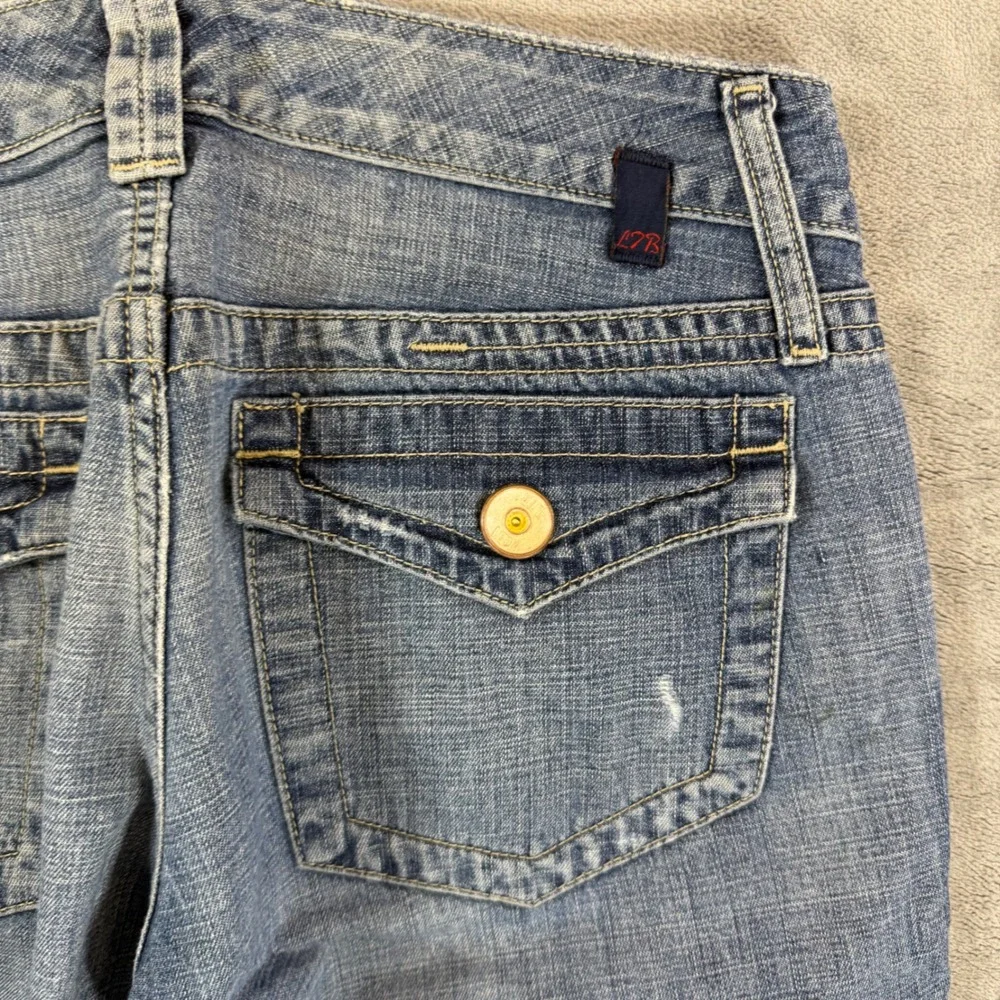 LTB by Little Big Cropped Straight Jeans Women's Size 29 Blue Low Rise‎ Denim